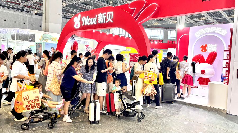 新贝ncvi品牌展台